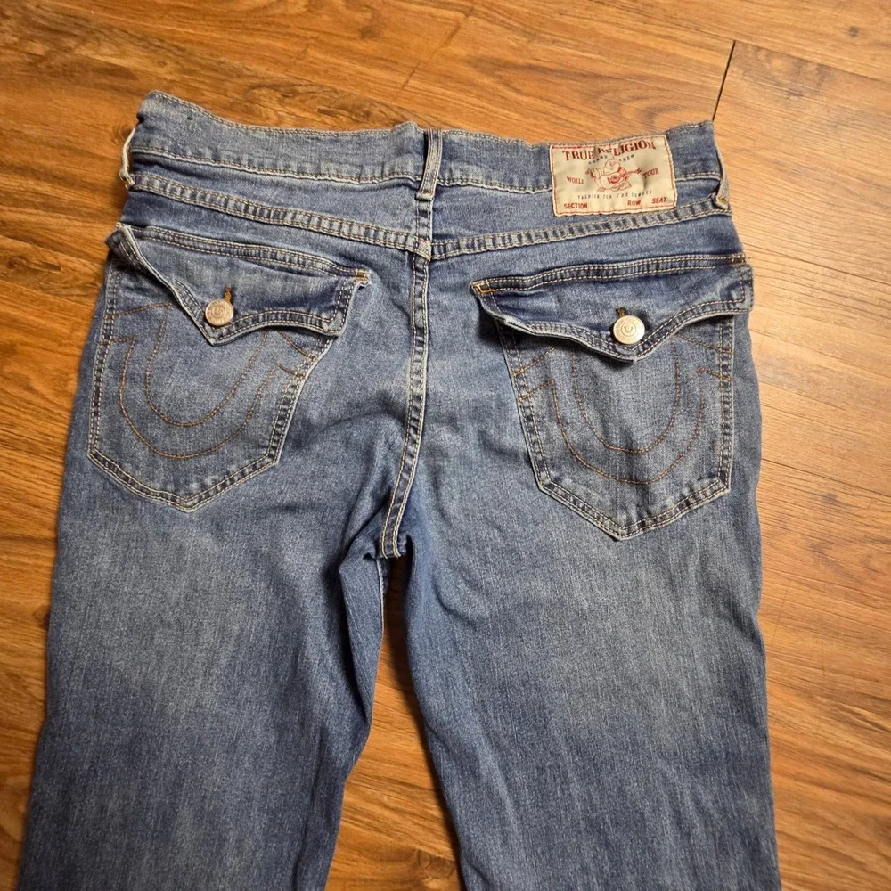 True Religion Billy Relaxed Bootcut Jeans 32x33 Cotton Blend Streetwear Western